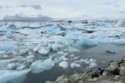 Eisbrocken im Jokulsarlon Gletschersee